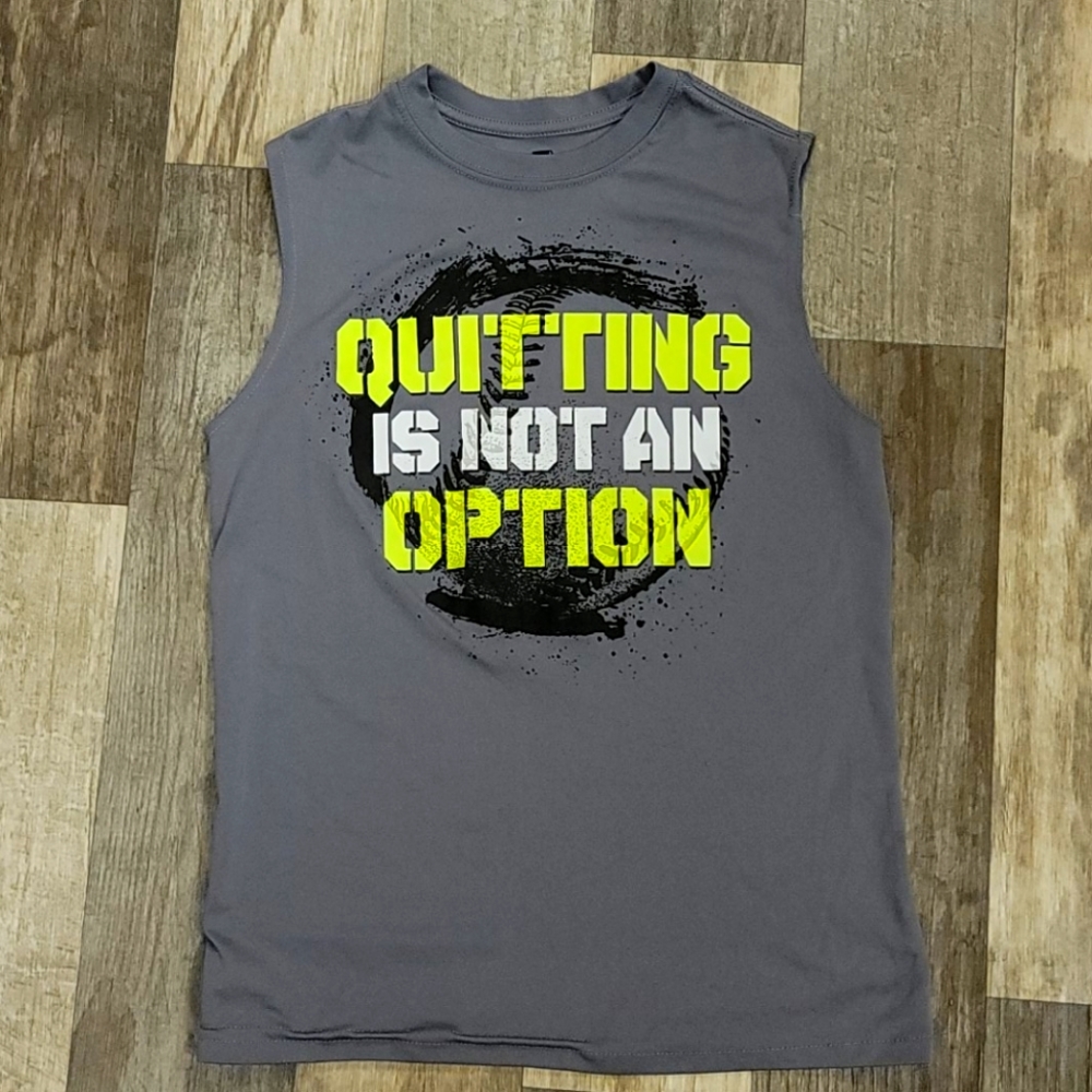Boys Athletic baseball tank 10/12